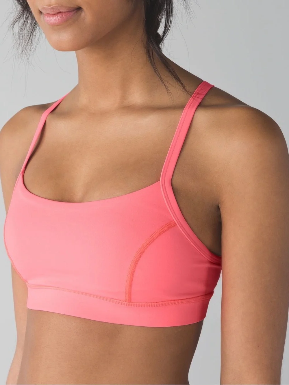 Lululemon Women’s Rise and Run Bra Flash Light Size 6